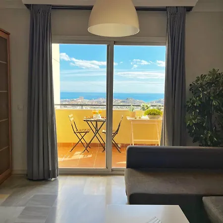 797 Holiday Rentals - Precioso Piso Para 6 Con Vista Al Mar 180 Grados Benalmádena Exterior foto