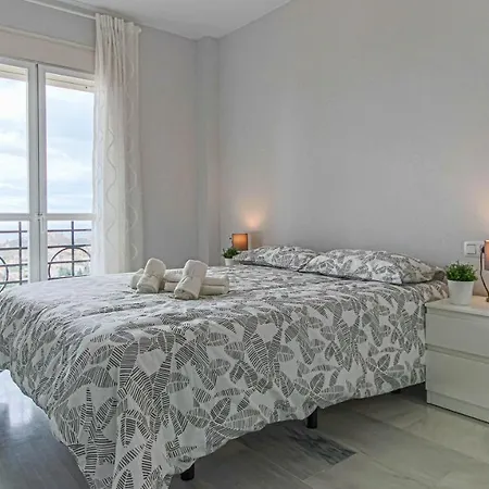 797 Holiday Rentals - Precioso Piso Para 6 Con Vista Al Mar 180 Grados Benalmádena Exterior foto